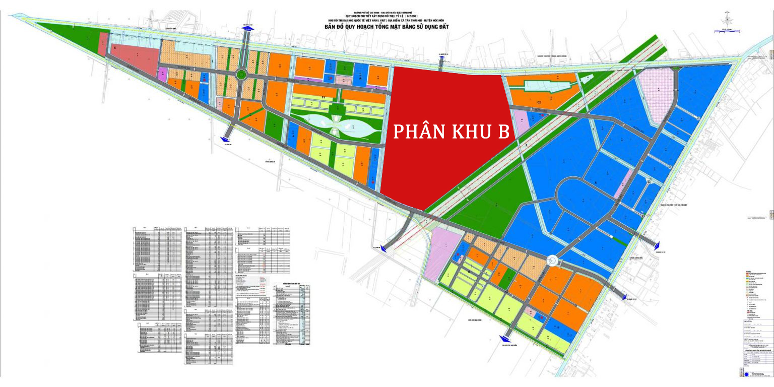 Phân Khu B - Vinhomes Saigon Park