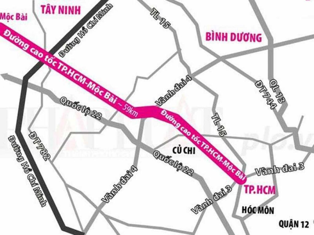 Cao Tốc TP.HCM - Mộc Bài